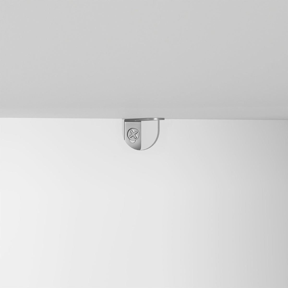 Modern Tech Inspired Dome Cabinet With LED Lighting