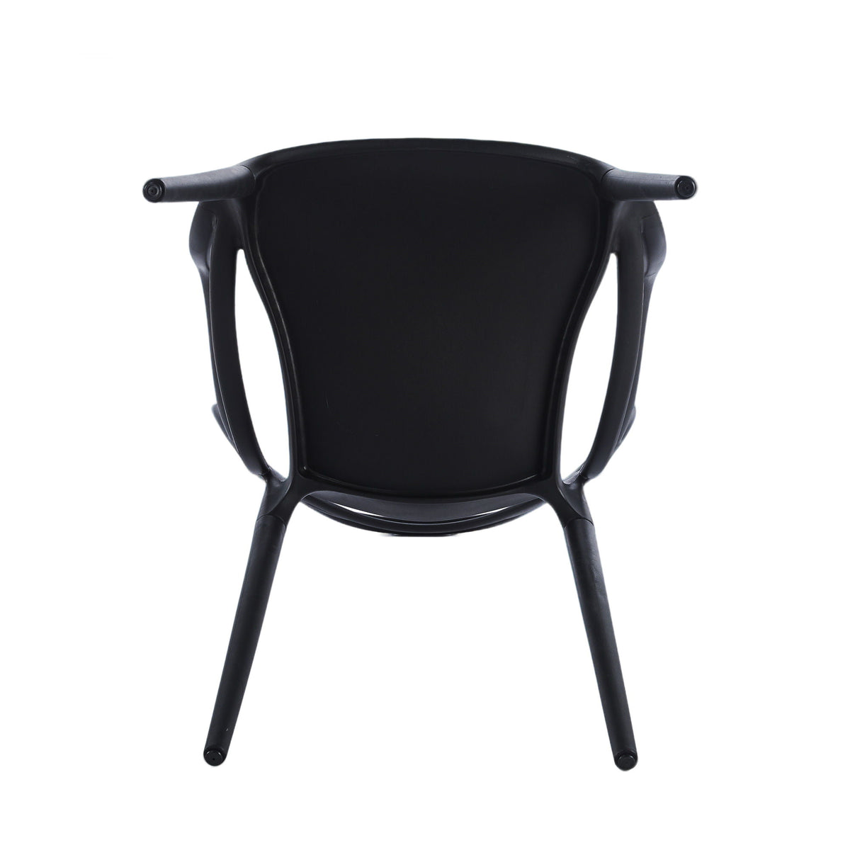 Dining Chair (Set of 4) - Black - Plastic