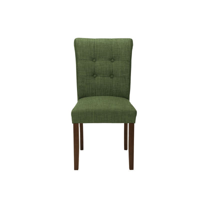 Modern Compact Design Upholstered Dining Chair (Set of 2)