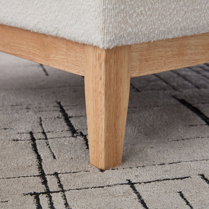 Upholstered Storage Ottoman With Reversible Lid Coffee Table, Foot Stool