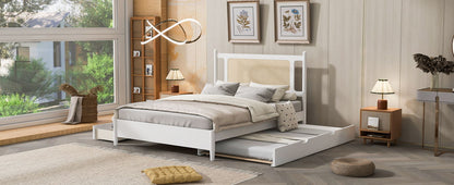 Platform Bed With 2 Big Drawers & Trundle