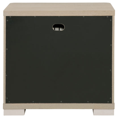 Mirador - 2 Drawer Nightstand Bedside Table - Natural