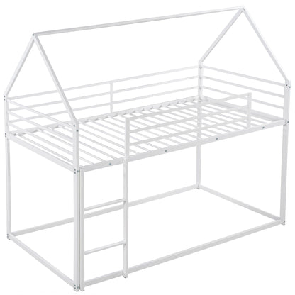 House Bunk Bed With Built In Ladder