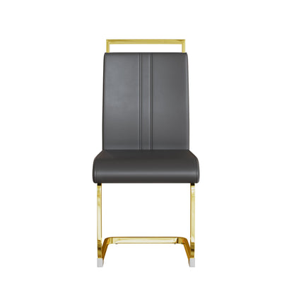 Side Dining Room Chair, Padded Seat High Back