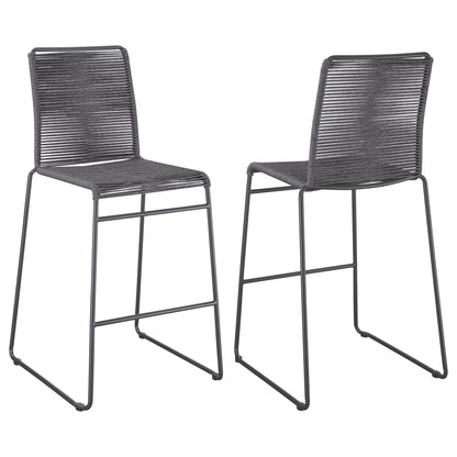 Jerome - Bar Chair (Set of 2) - Charcoal