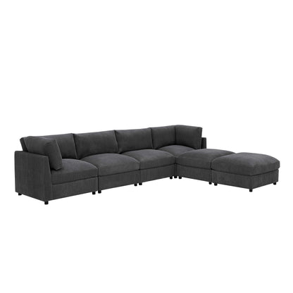 Modern Reversible Modular Sectional