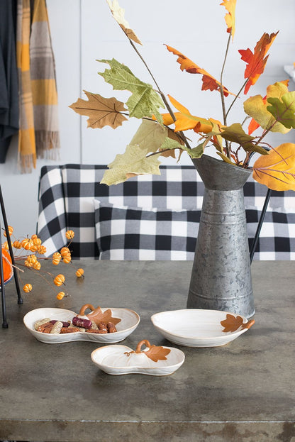 Paper Maple Leaf Spray, Botanicals Decor For Harvest Festival Fall Festival & Thanksgiving Table Decorations