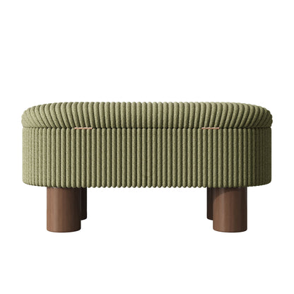 Storage Ottoman Upholstered Bench With Lift Top Storage For Bedroom