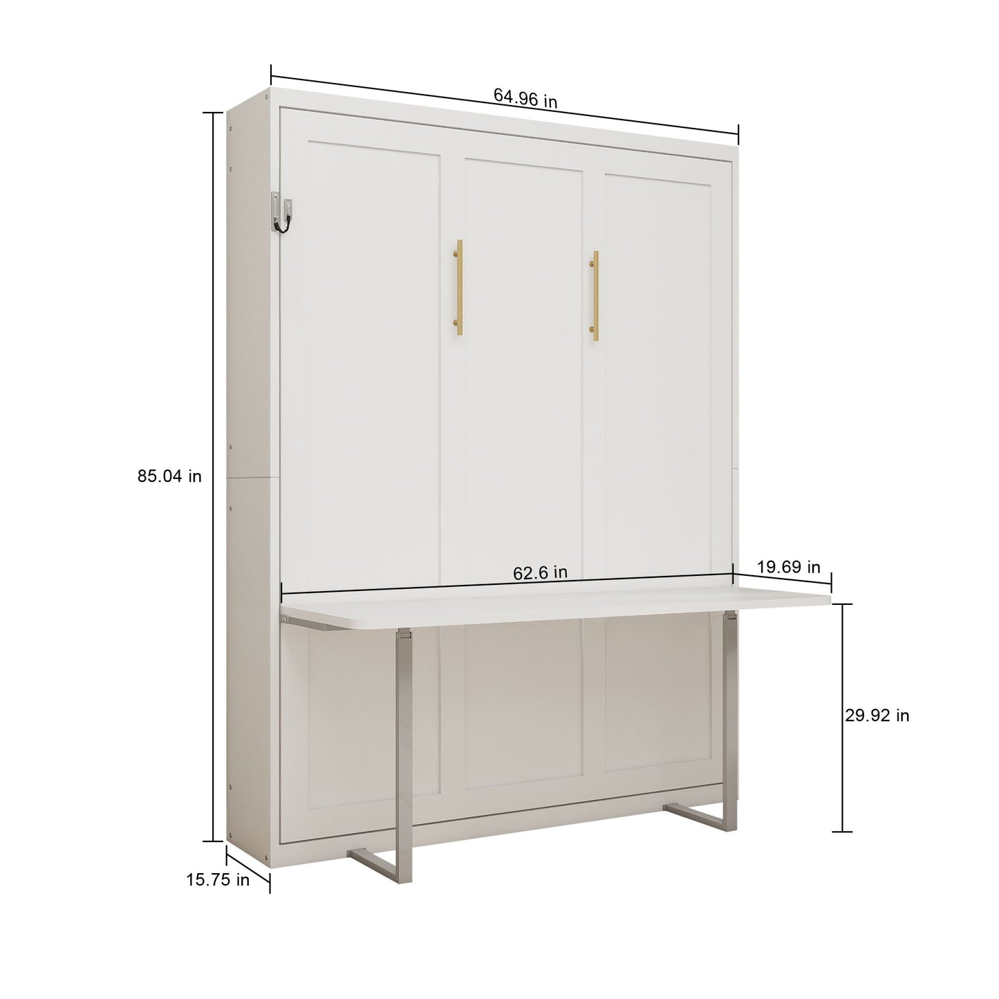 Multifunctional Vertical Murphy Wall Bed