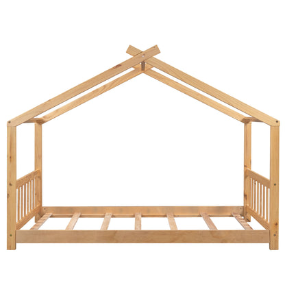House Platform Bed With Headboard And Footboard, Roof Design