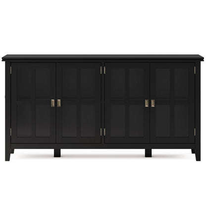 Artisan - Handcrafted Wide 4 Door Storage Cabinet