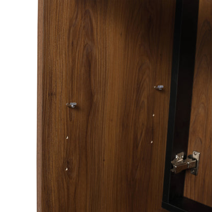 Modern Bathroom Vanity With Top Sink, Engineered Wood Storage Cabinet