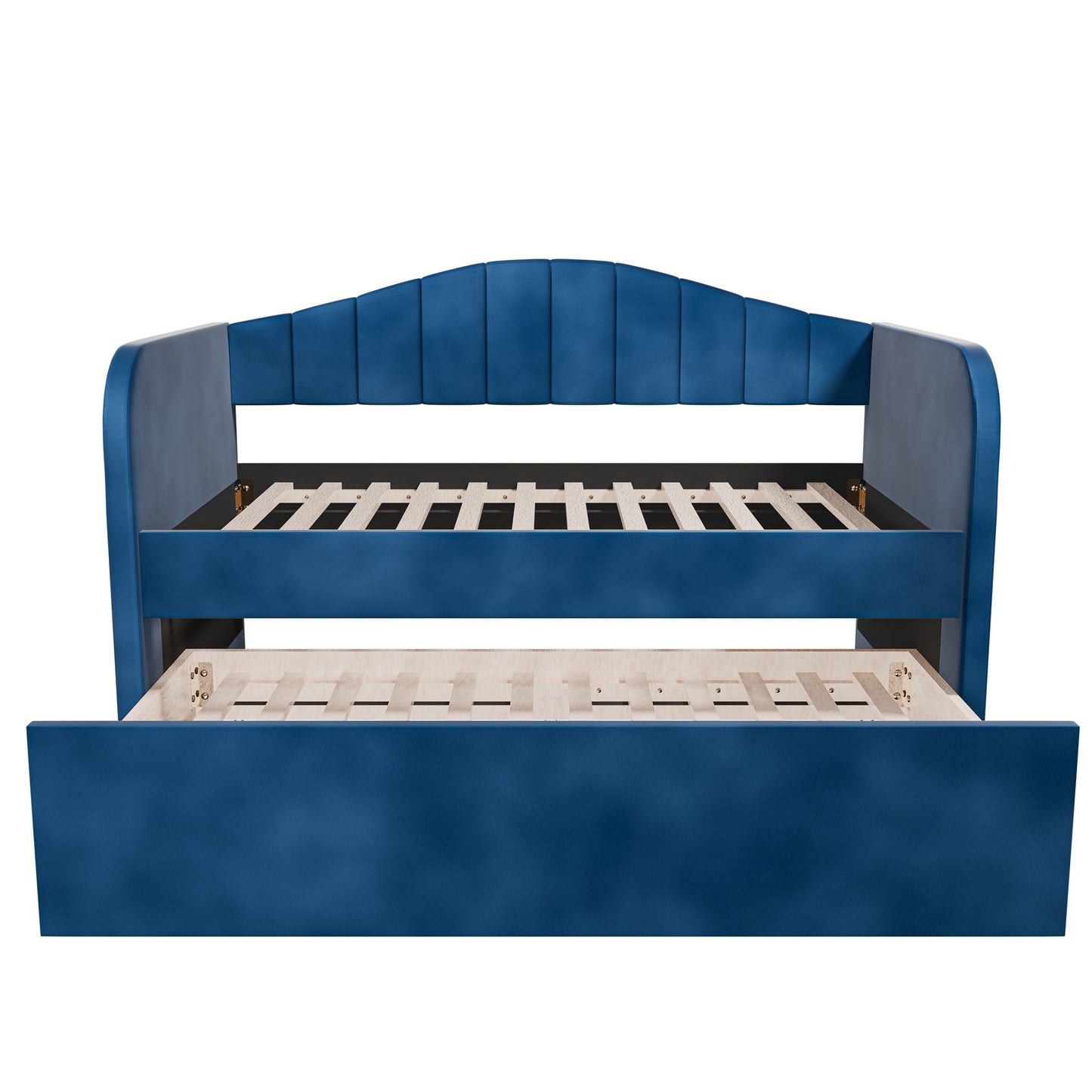 Modern Day Bed Trundle With Slat Support