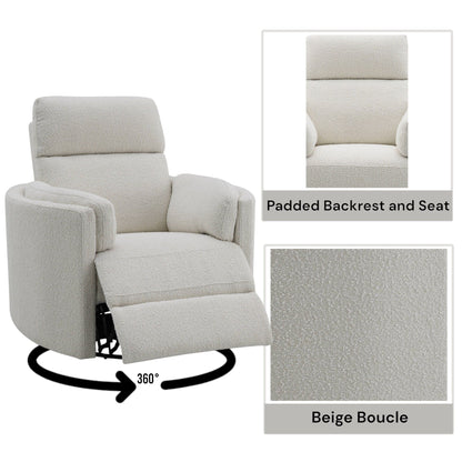 Sagen - Glider Recliner With Swivel