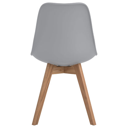 Elegant Padded Side Chair (Set Of 2)