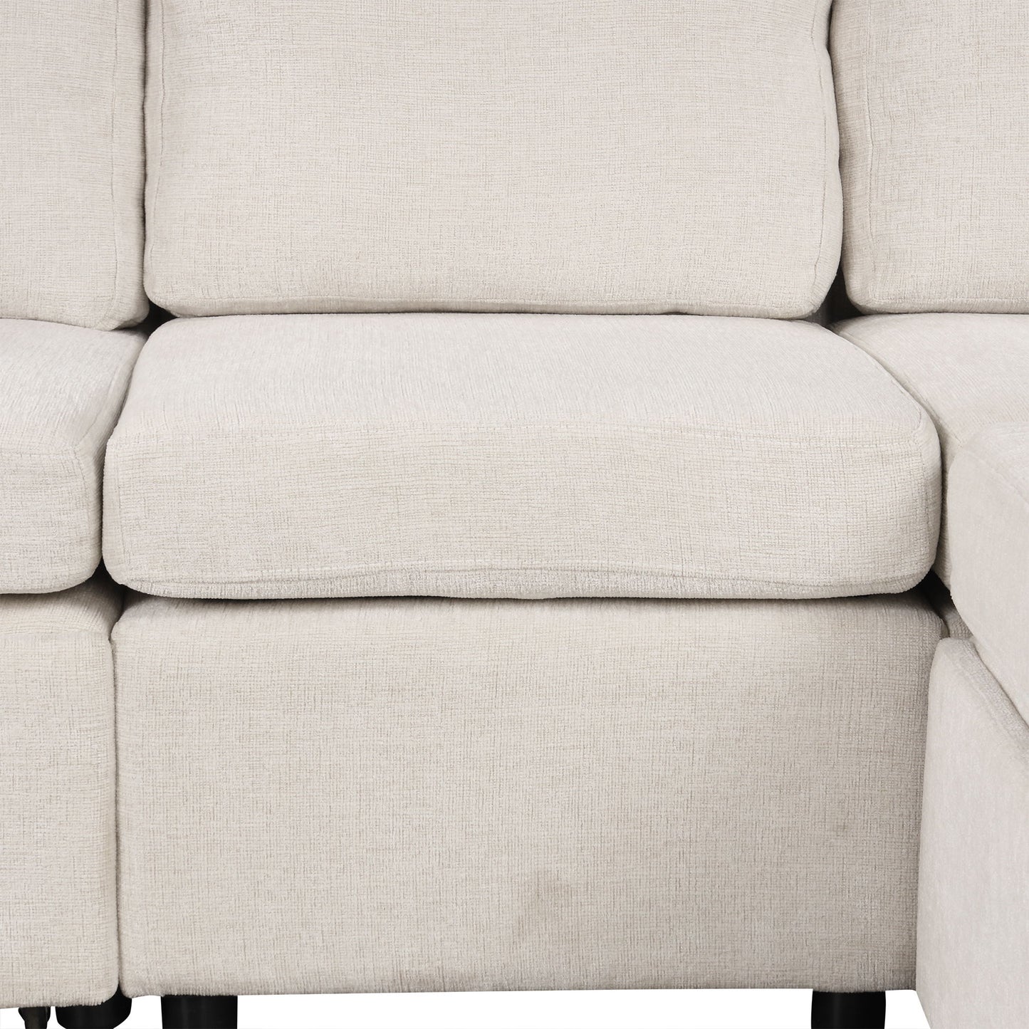 Single Pull Out Sofa Bed With USB Ports And Cup Holders