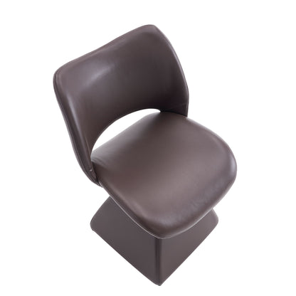 Modern Swivel Dining Chair With High Back