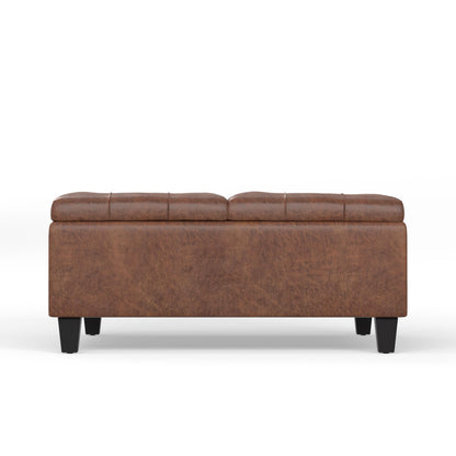 Harrison - Upholstered Coffee Table Storage Ottoman