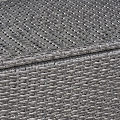 Rupert - Storage Unit Resin Wicker Outdoor