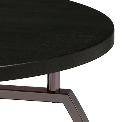 Starrett - 2 Piece Round Coffee Table Set - Charcoal