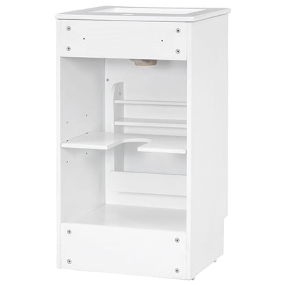 Bathroom Vanity With Sink, Cabinet With Adjustable Shelf