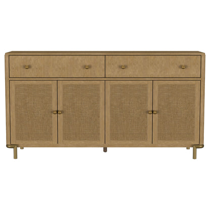 Benson - 2 Drawer Sideboard - Sand