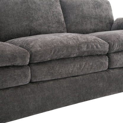 Cozy Upholstered Cushion Armchair For Living Room