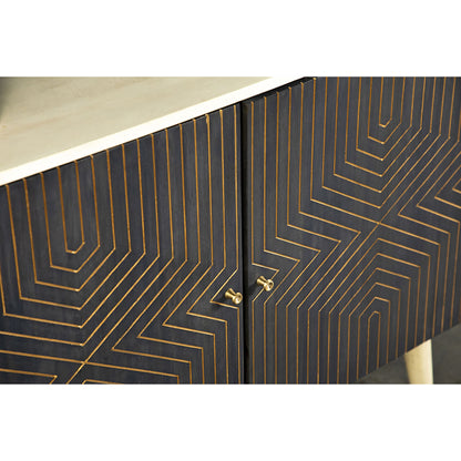 Ixora - 2 Door Cabinet - Black