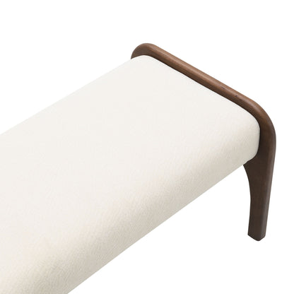 Modern Upholstered Long Bench For Kitchen