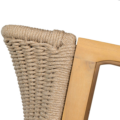Patio Dining Chair (Set of 2) - Light Teak