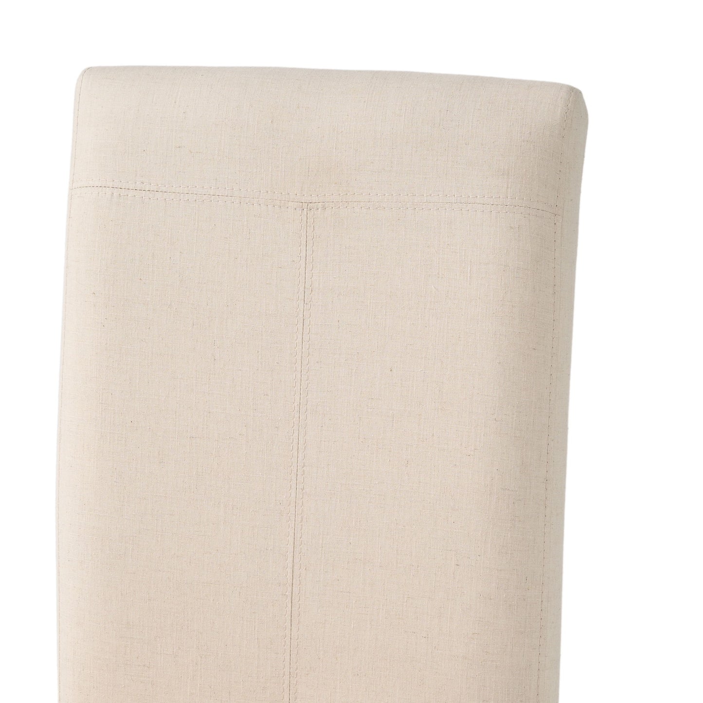 Pertica - Dining Chair Contemporary Design Wood Fabric - Natural