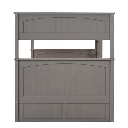 Bunk Bed With Twin Size Trundle, Guardrails