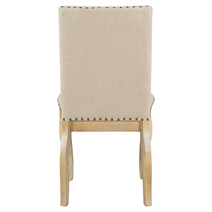 Upholstered Dining Chairs With Nailhead (Set of 2)