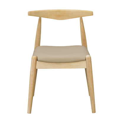 Dining Chairs With Ergonomic Backrest (Set of 2)