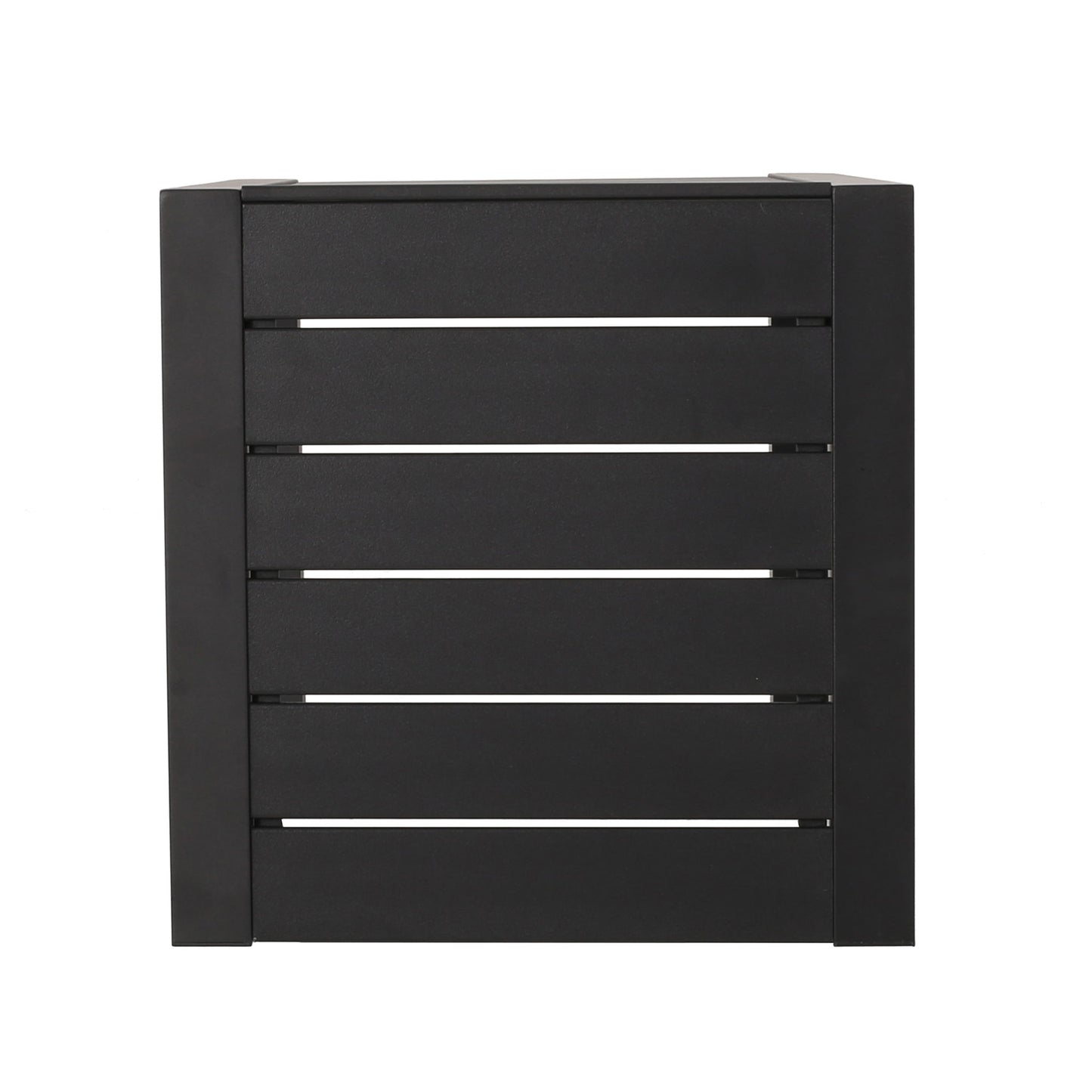 Aluminum Outdoor C - Shaped Side Table For Patio