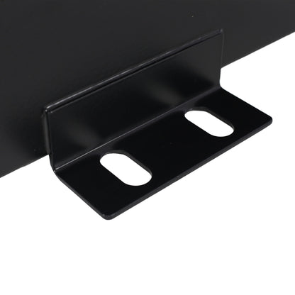 Heavy Duty 5 Gallon Steel Hydraulic Fluid Reservoir Tank With Mounting Foot, 14 Gauge - Black