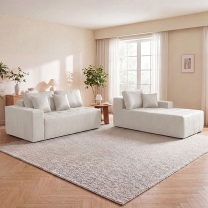 L - Shaped Corner Chaise Sofa Bed