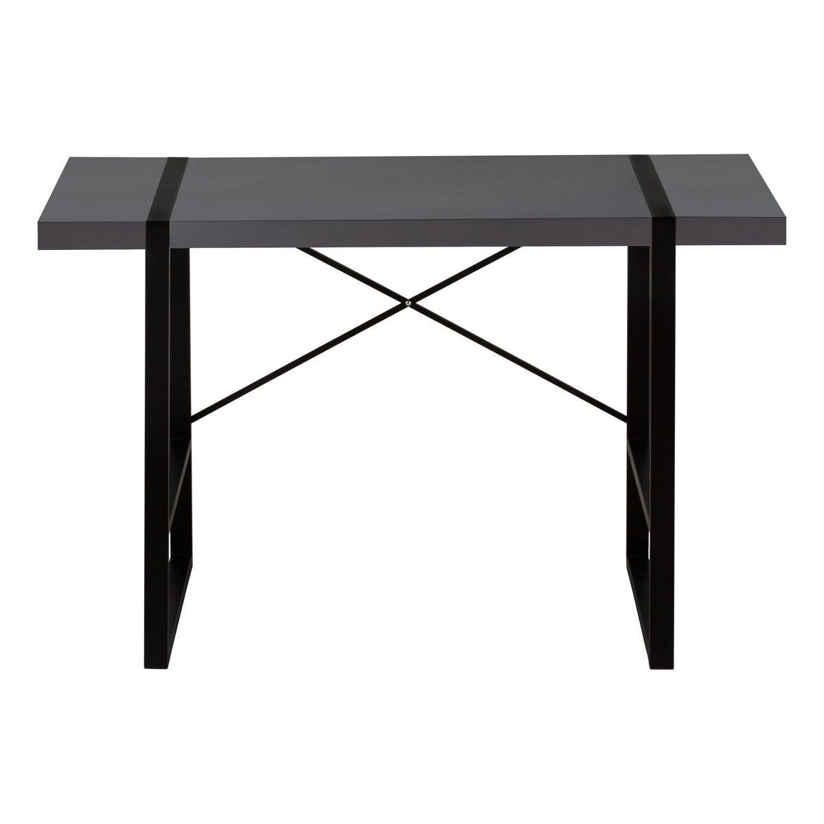 Computer Desk For Home Office, Laptop, Modern Convenient Design - Gray