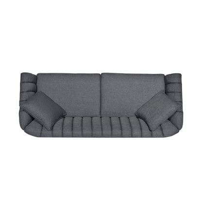 Contemporary 3 Seater Sofa With Accents