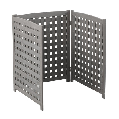 3 Panel Outdoor Air Conditioner Fence Screen
