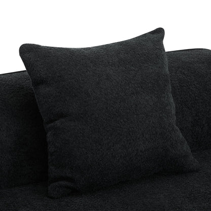 Elegant Curved Sectional Sofa With Full Foam Comfort