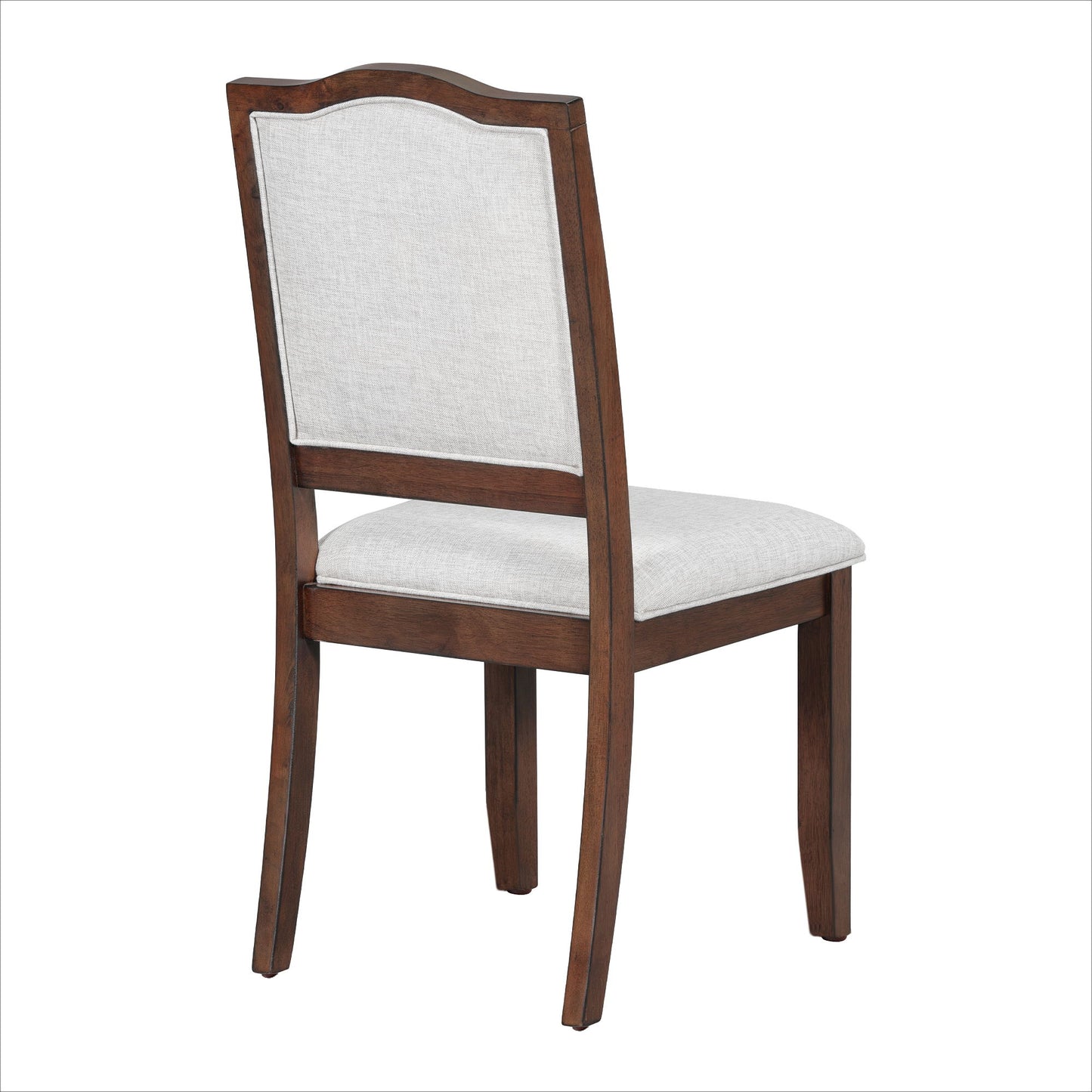 6 Piece Extendable Dining Table Set, Wood Table With Removable Leaf, 4 Upholstered Chairs And Bench - Cherry
