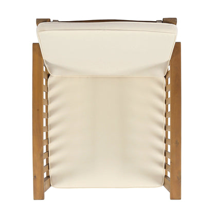 Casa - Acacia Club Chair Coastal Classic Outdoor Seating, Waterproof Fabric