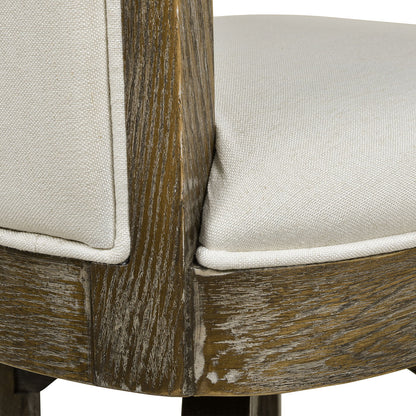 Henry - Armless Swivel Counter Height Bar Stool