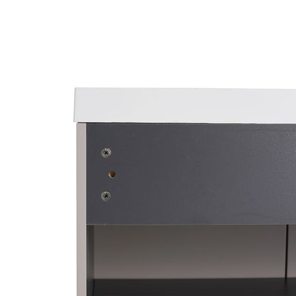 Modern Freestanding Bathroom Vanity With Soft Close Cabinet Doors