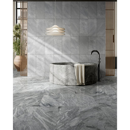 Textured Finished, 3D Tiles For Wall Decoration (Set of 4)