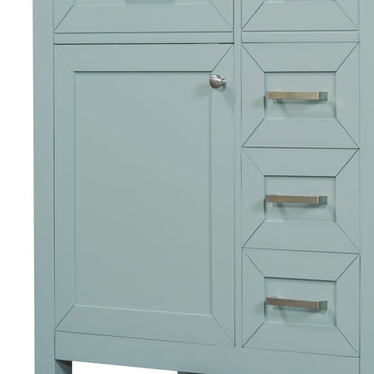 Modern Bathroom Vanity Base Only With Drawers, Freestanding Design