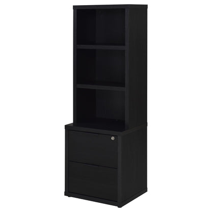Geary - 3 Piece Bedroom Set With Bookcase Headboard