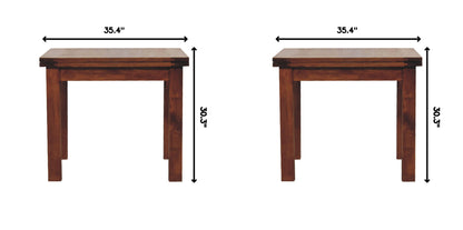 Butterfly Dining Table - Chestnut