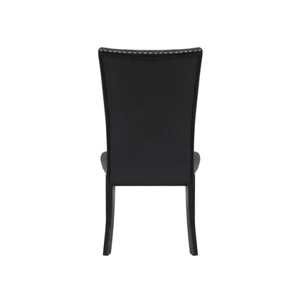 Jhoanna - 5 Pieces Dining Table Set - Black